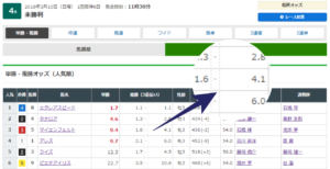 オッズ 複 見方 勝